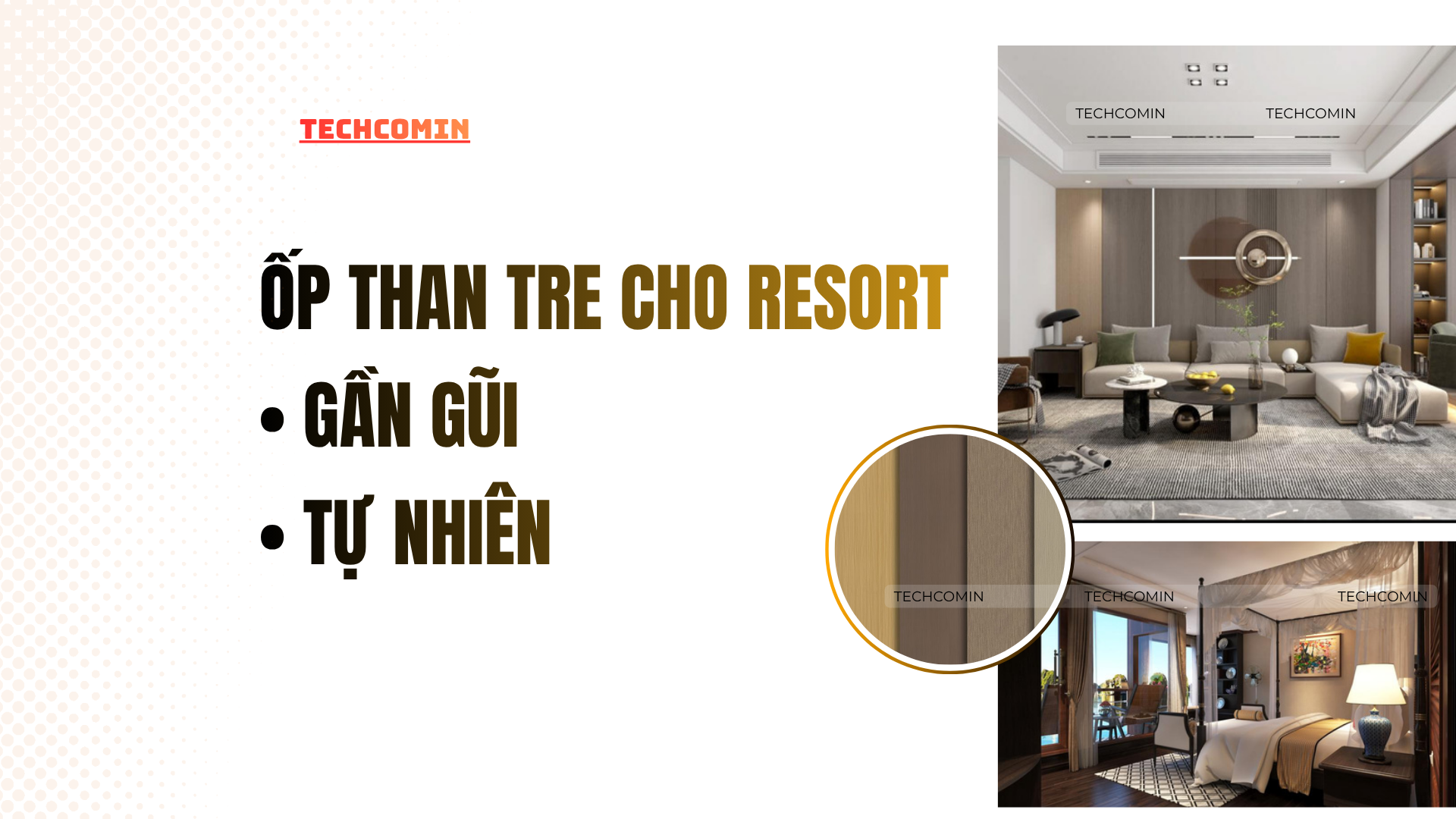 Ảnh minh họa bài viết: Ốp Than Tre Resort — Gần Gũi Thiên Nhiên, Bền Với Khí Hậu Nhiệt Đới Ảnh minh họa bài viết: Ốp Than Tre Resort — Gần Gũi Thiên Nhiên, Bền Với Khí Hậu Nhiệt Đới